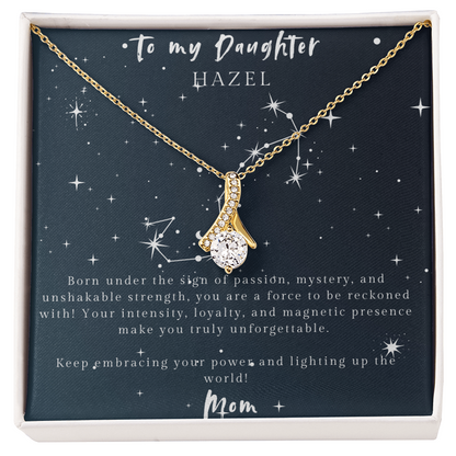 Scorpio Alluring Beauty Necklace – Powerful Gift for Daughter