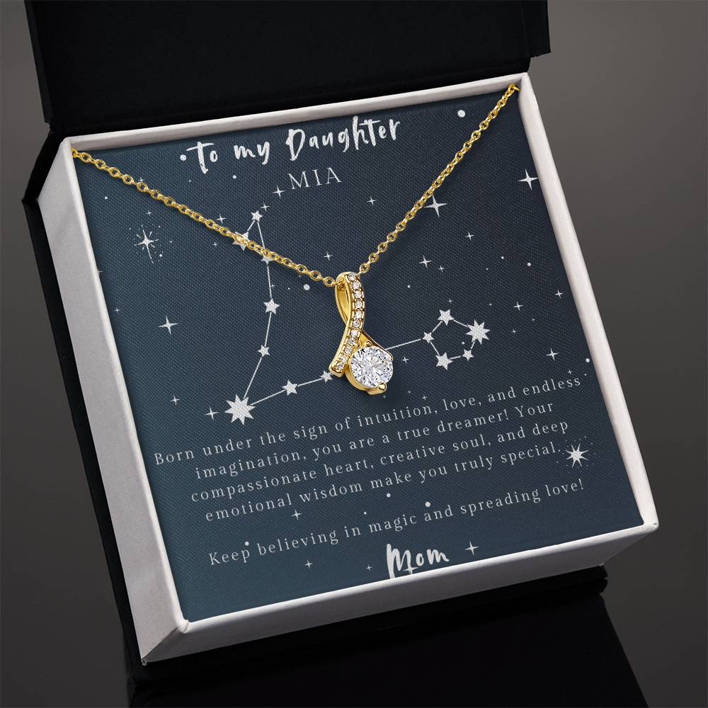 Pisces Alluring Beauty Necklace – Dreamy Gift for Daughter