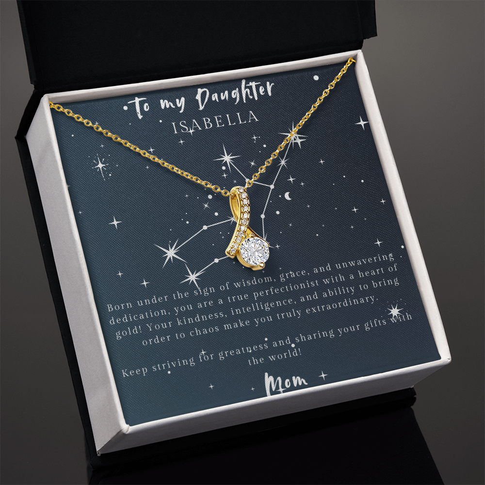 Virgo Alluring Beauty Necklace – Meaningful Gift for Daughter