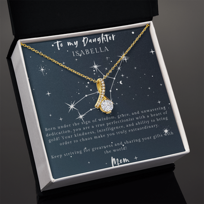 Virgo Alluring Beauty Necklace – Meaningful Gift for Daughter