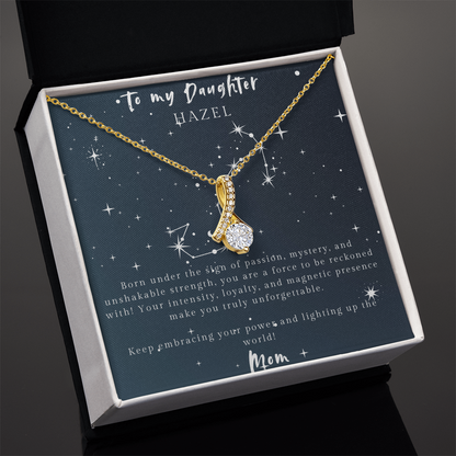 Scorpio Alluring Beauty Necklace – Powerful Gift for Daughter