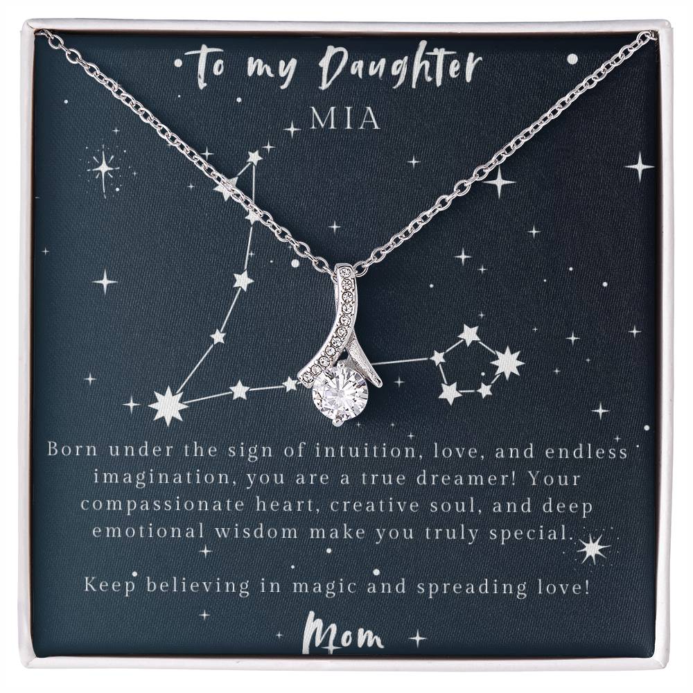 Pisces Alluring Beauty Necklace – Dreamy Gift for Daughter