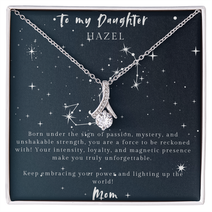 Scorpio Alluring Beauty Necklace – Powerful Gift for Daughter