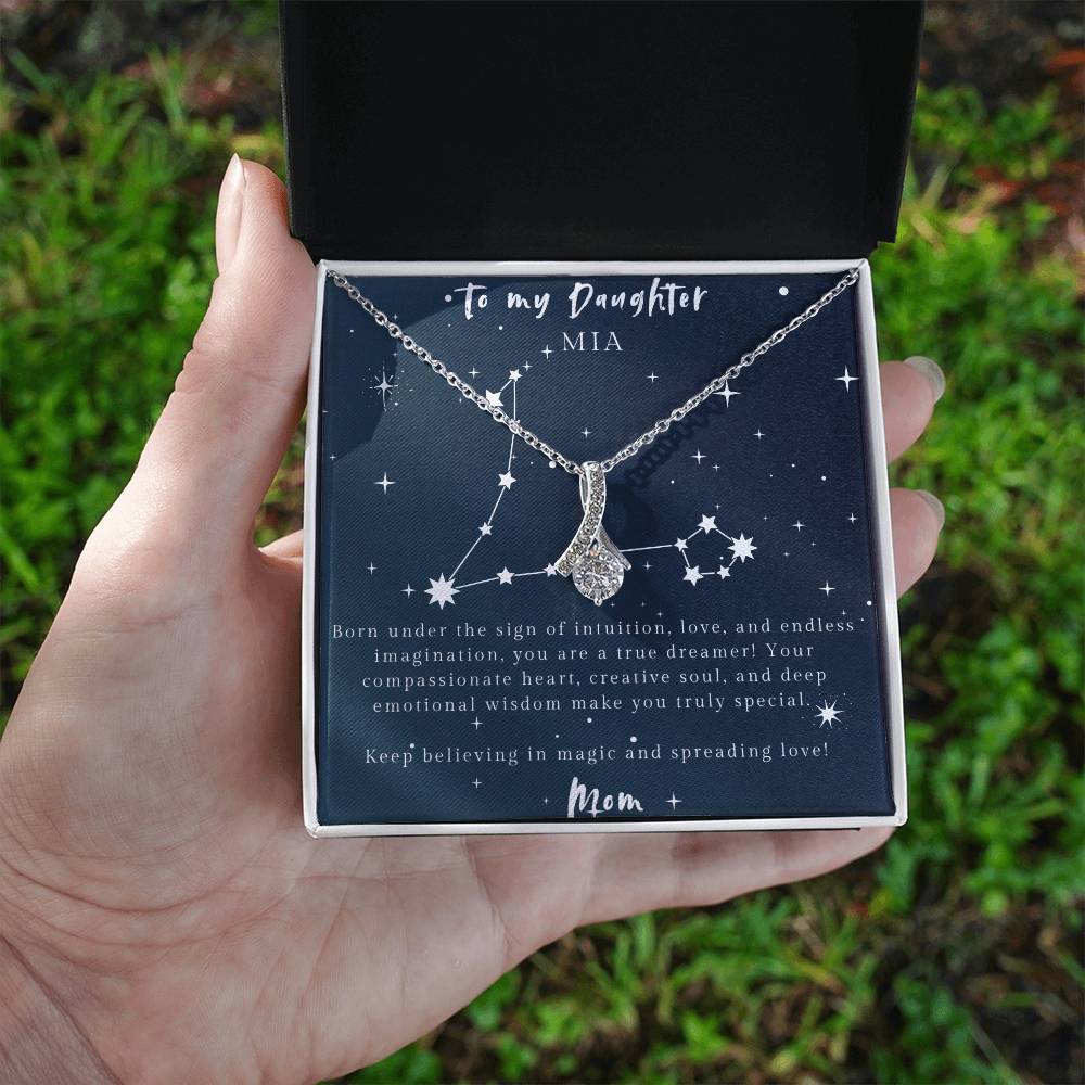 Pisces Alluring Beauty Necklace – Dreamy Gift for Daughter