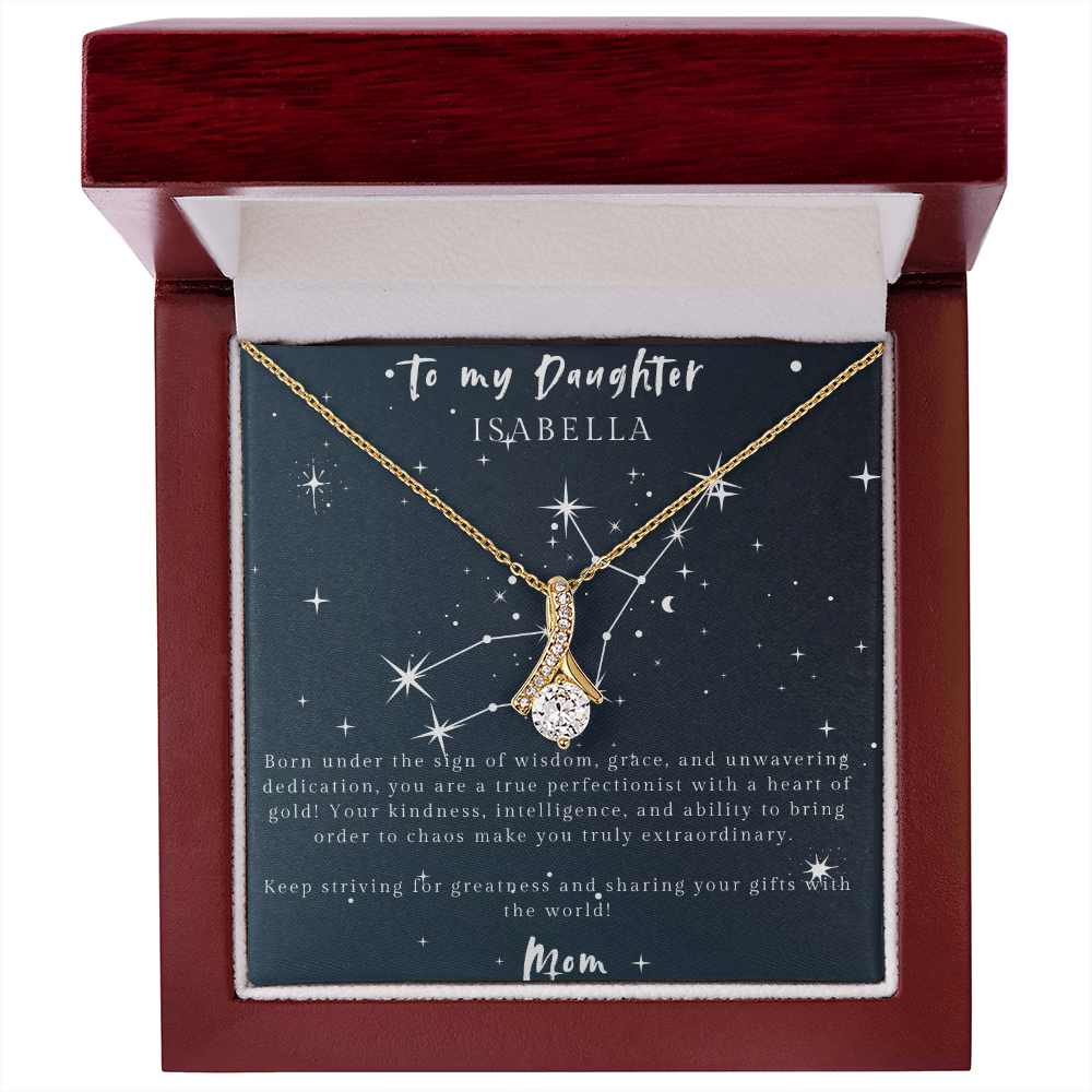 Virgo Alluring Beauty Necklace – Meaningful Gift for Daughter