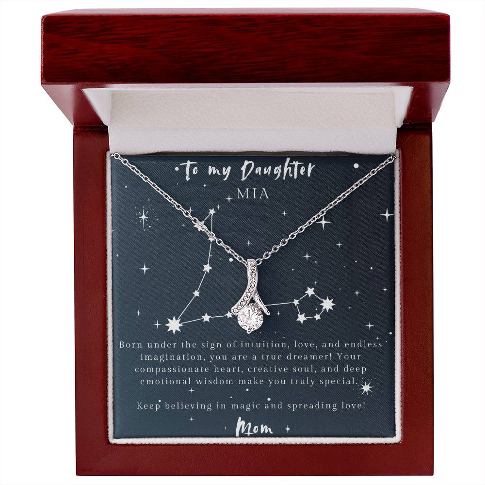 Pisces Alluring Beauty Necklace – Dreamy Gift for Daughter