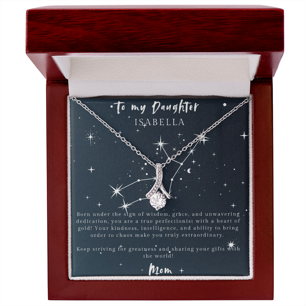 Virgo Alluring Beauty Necklace – Meaningful Gift for Daughter